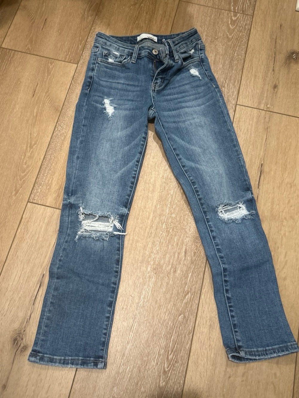 Distressed Blue Women’s Jeans
